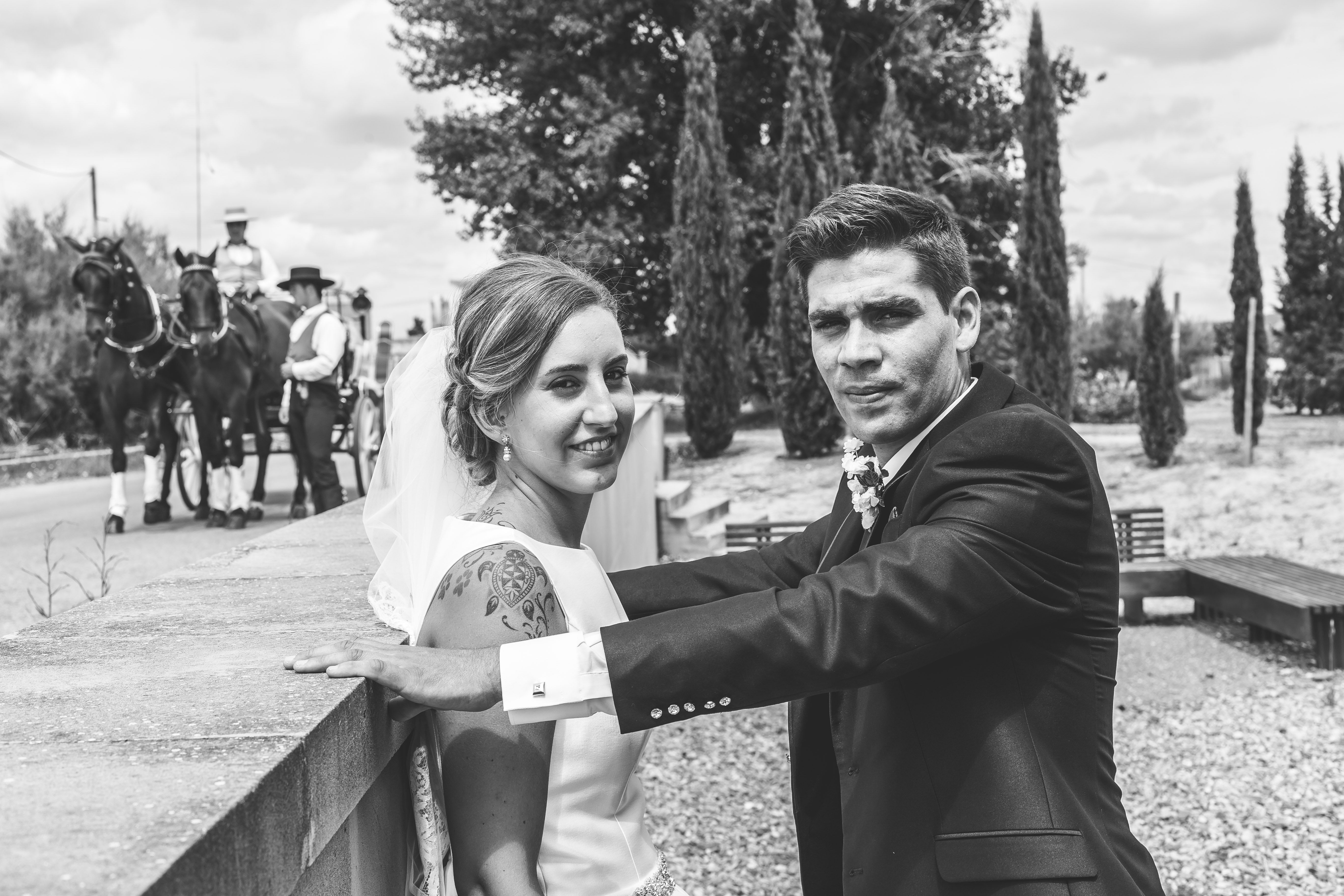 Alvaro y Marta, novios con mucha clase