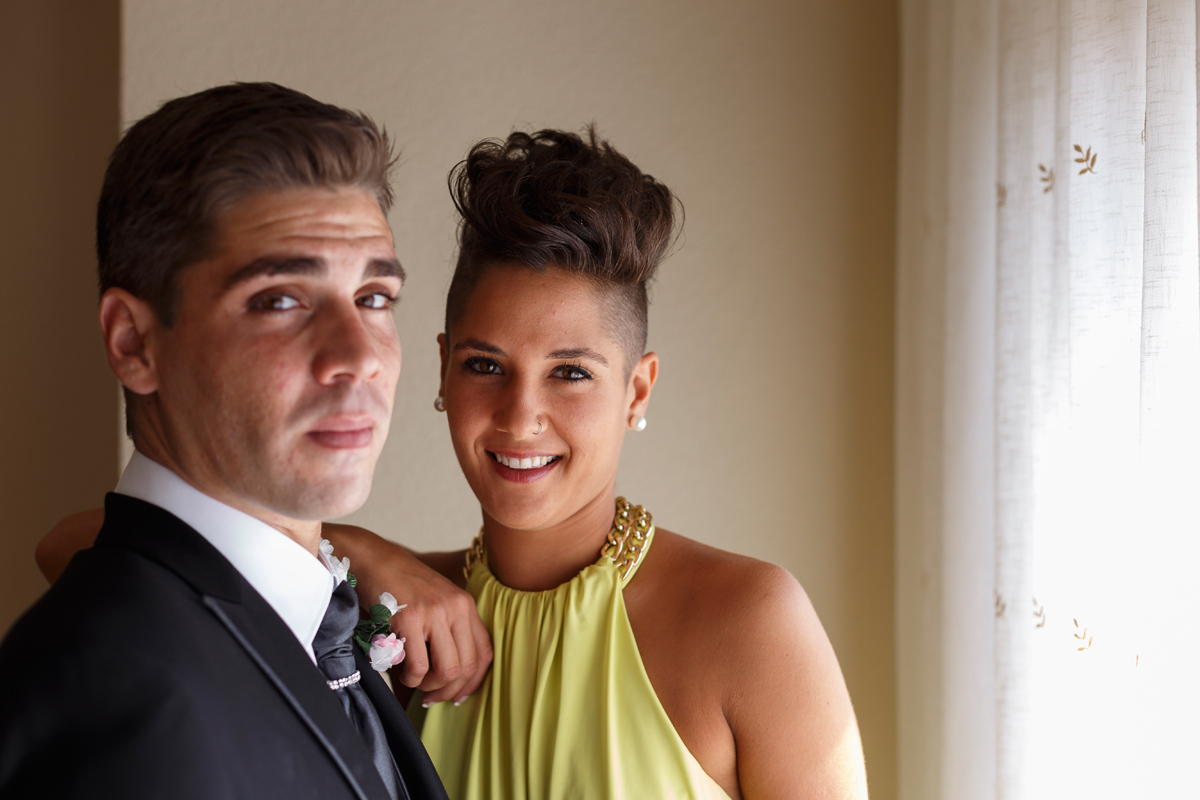 Alvaro y Marta, novios con mucha clase