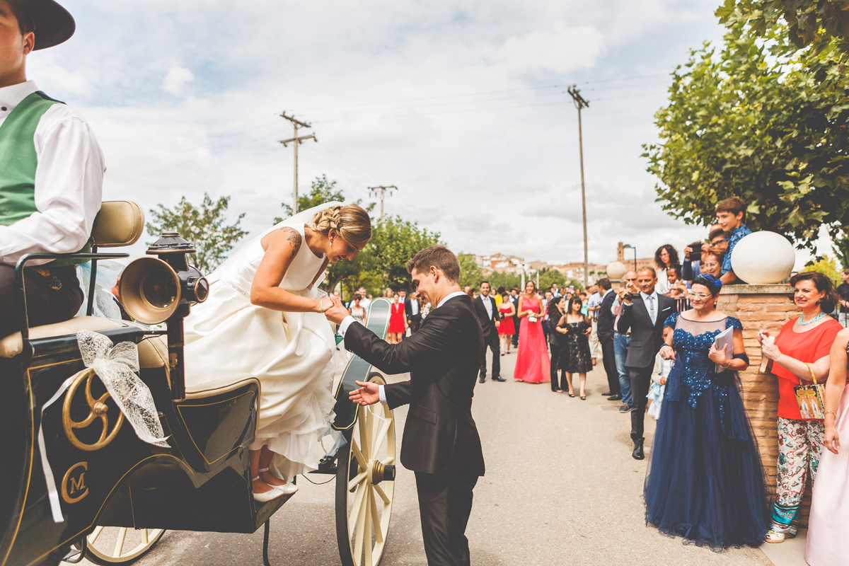 Alvaro y Marta, novios con mucha clase