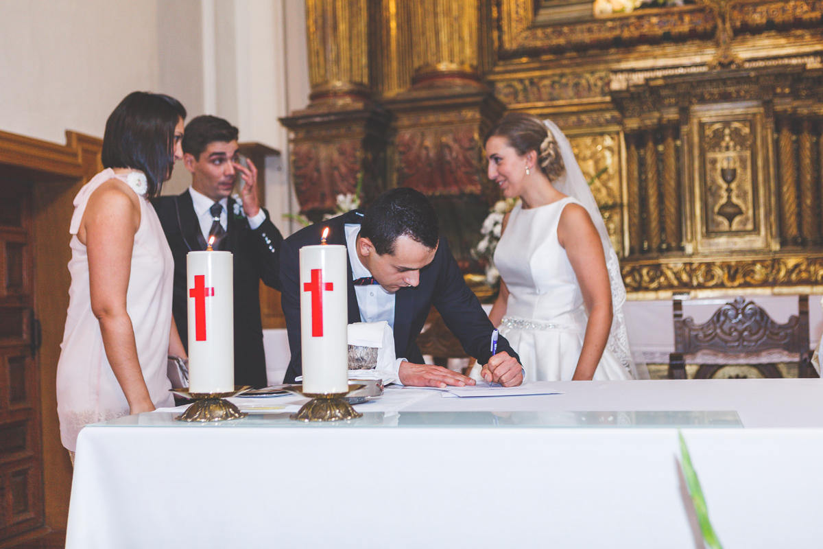 Alvaro y Marta, novios con mucha clase