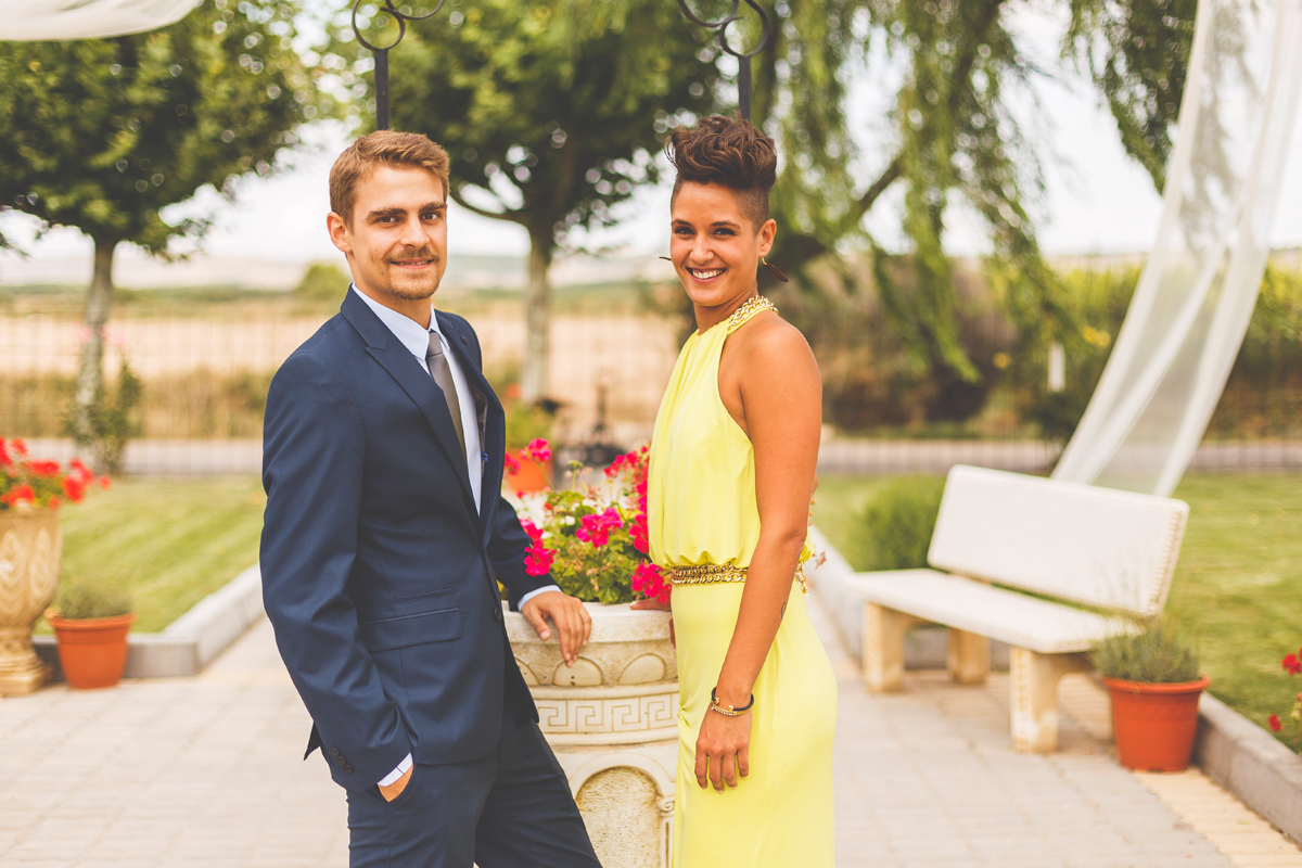 Alvaro y Marta, novios con mucha clase