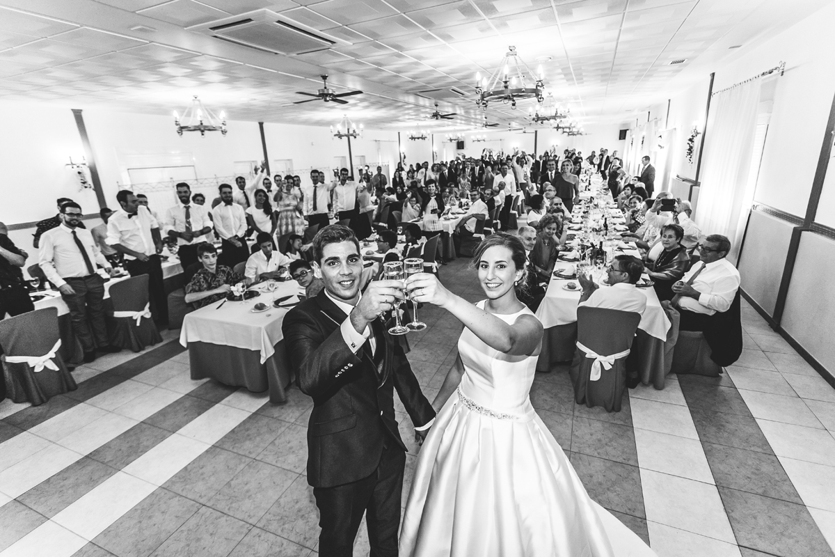 Alvaro y Marta, novios con mucha clase