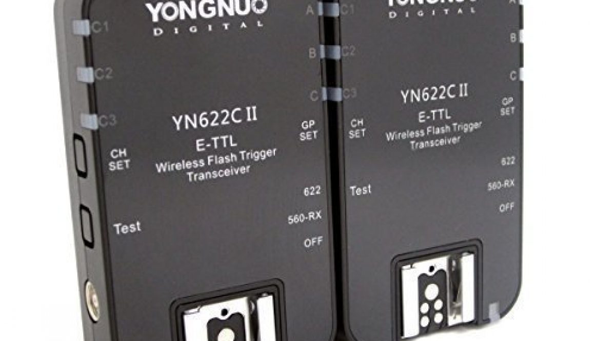 Yongnuo YN-622C II Wireless TTL E-TTL Flash Trigger Flash Disparadores Wireless Flash Radio Transmisor-receptor inalambrico para Canon + WINGONEER® difusor