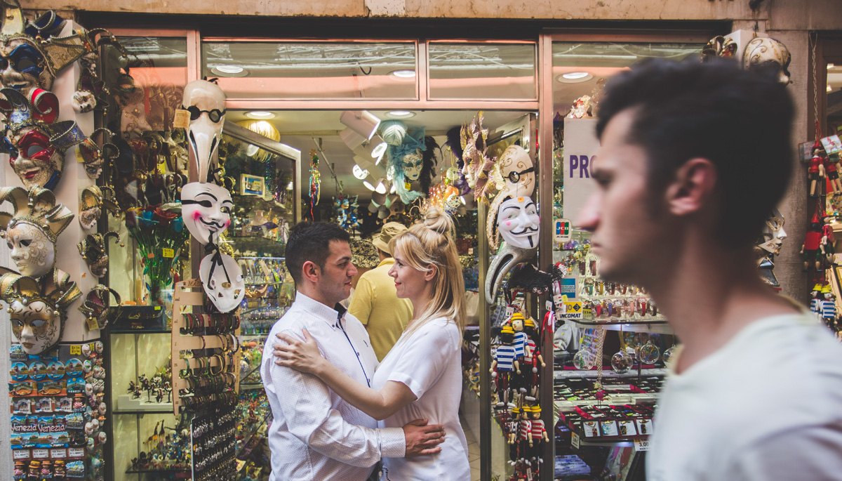 UNA PREBODA EN VENECIA