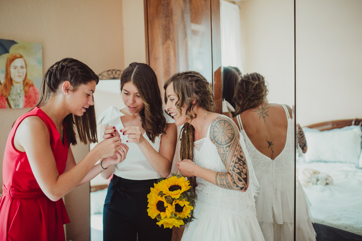 JESÚS Y LAURA, UNA BODA DE ALTURA