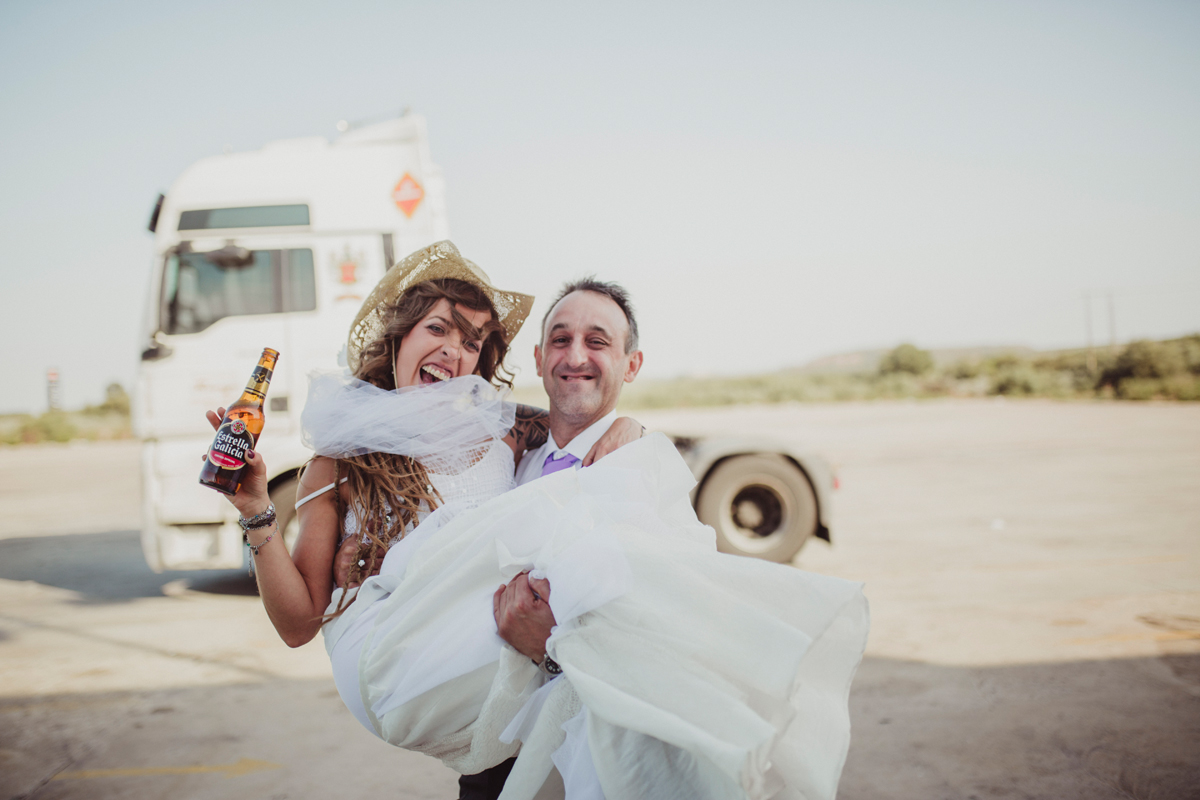 JESÚS Y LAURA, UNA BODA DE ALTURA