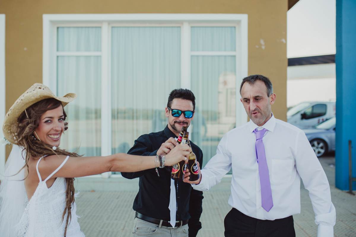 JESÚS Y LAURA, UNA BODA DE ALTURA