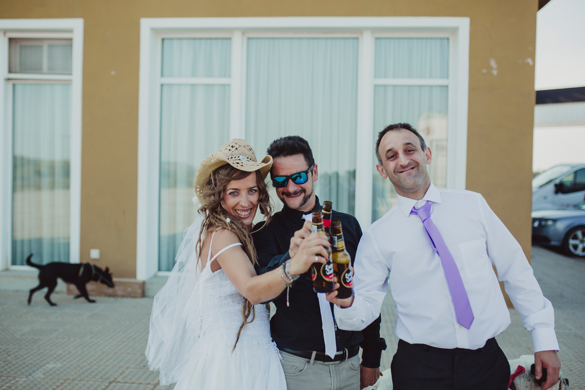 JESÚS Y LAURA, UNA BODA DE ALTURA