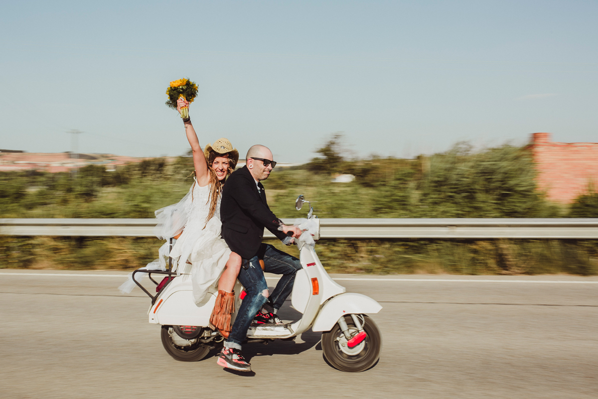 JESÚS Y LAURA, UNA BODA DE ALTURA