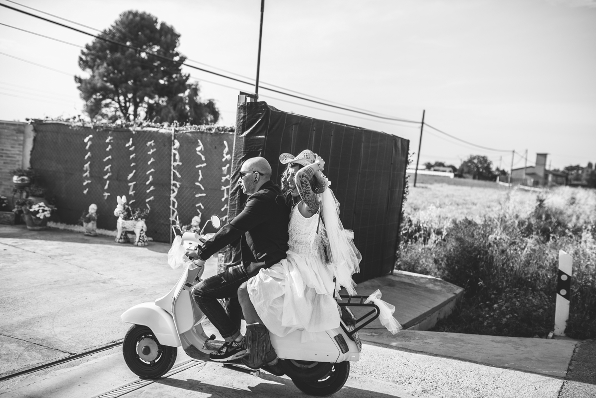 JESÚS Y LAURA, UNA BODA DE ALTURA