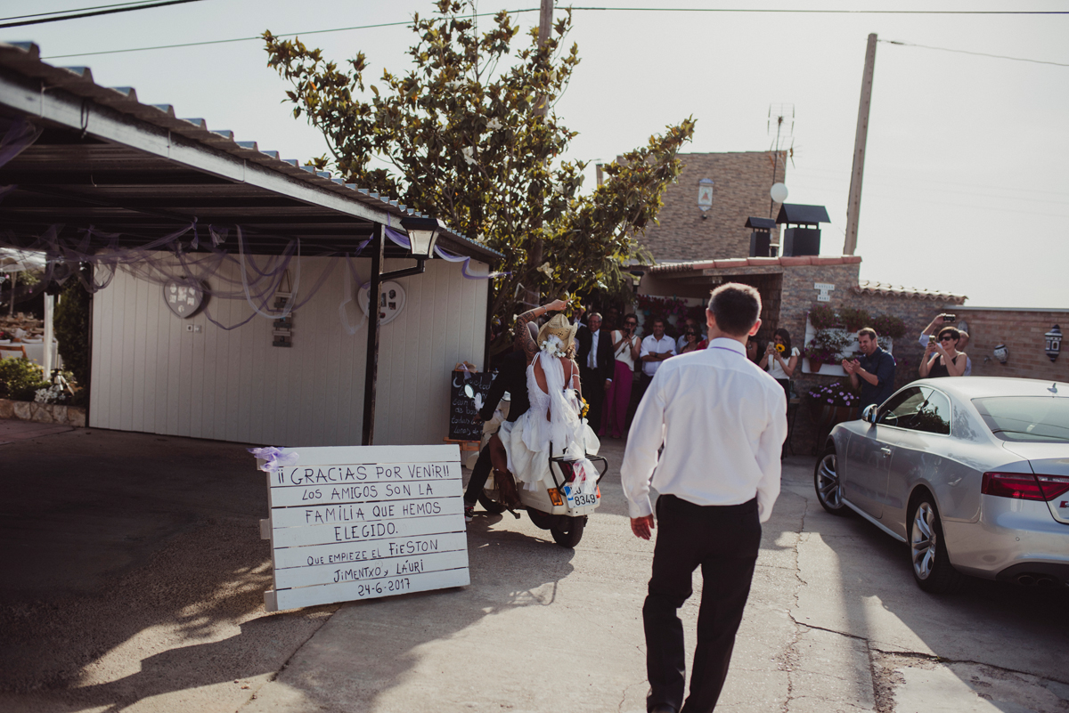 JESÚS Y LAURA, UNA BODA DE ALTURA