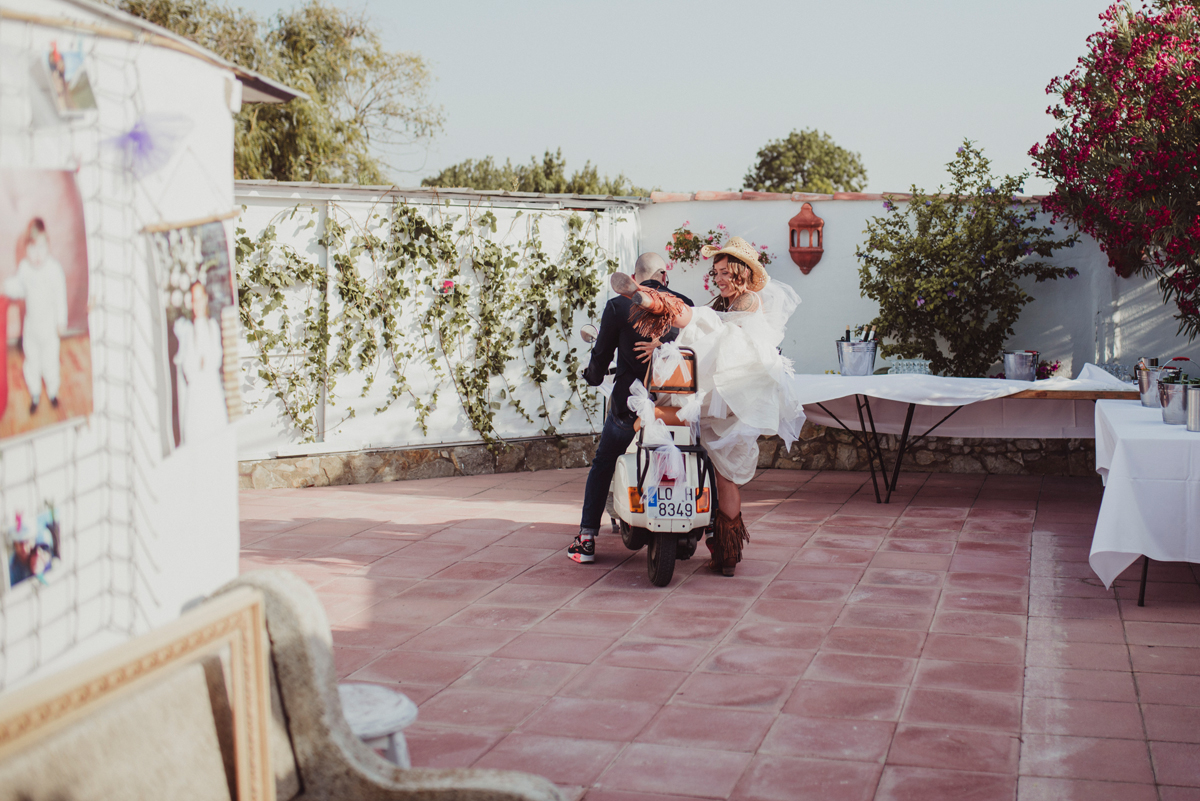 JESÚS Y LAURA, UNA BODA DE ALTURA