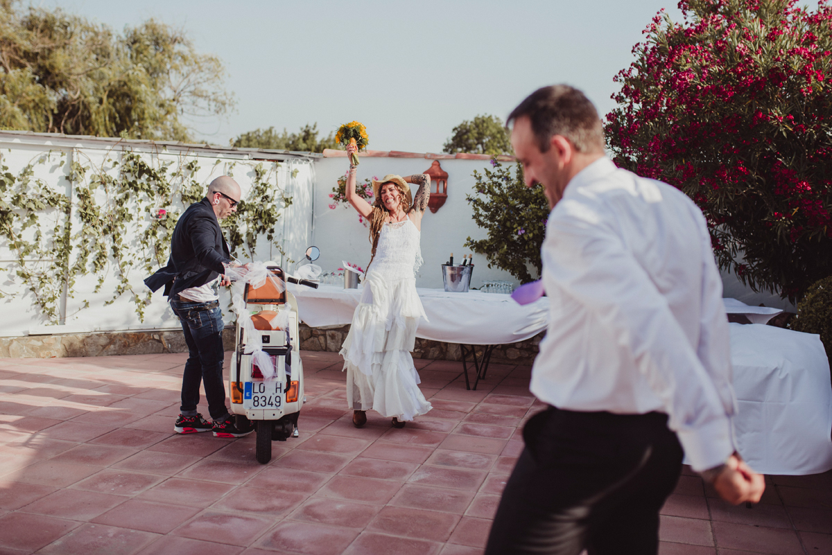 JESÚS Y LAURA, UNA BODA DE ALTURA