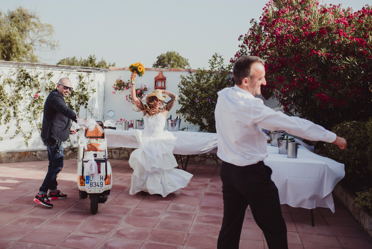 JESÚS Y LAURA, UNA BODA DE ALTURA