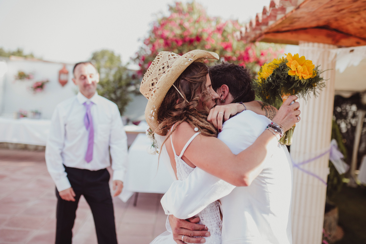 JESÚS Y LAURA, UNA BODA DE ALTURA