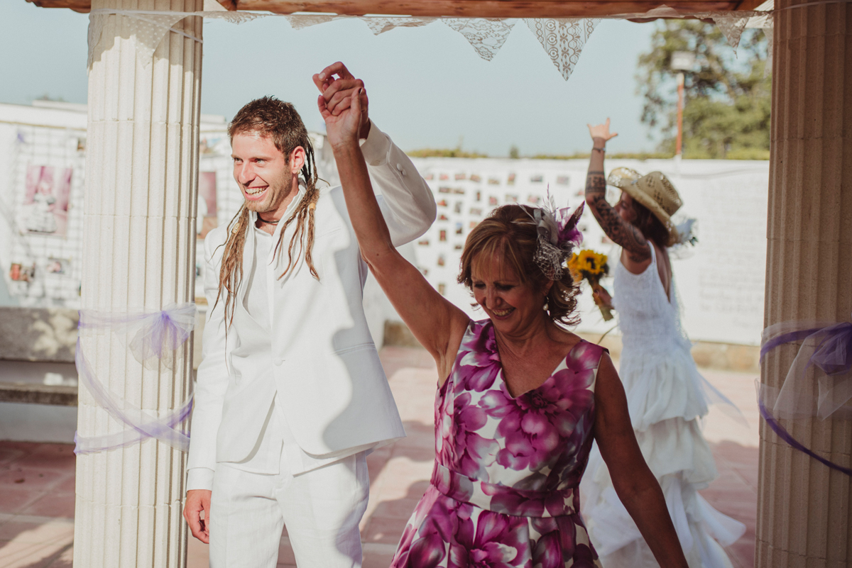 JESÚS Y LAURA, UNA BODA DE ALTURA