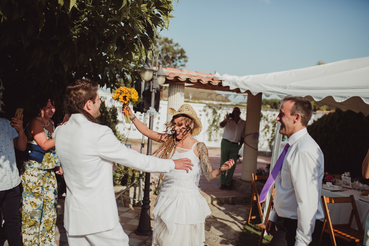 JESÚS Y LAURA, UNA BODA DE ALTURA