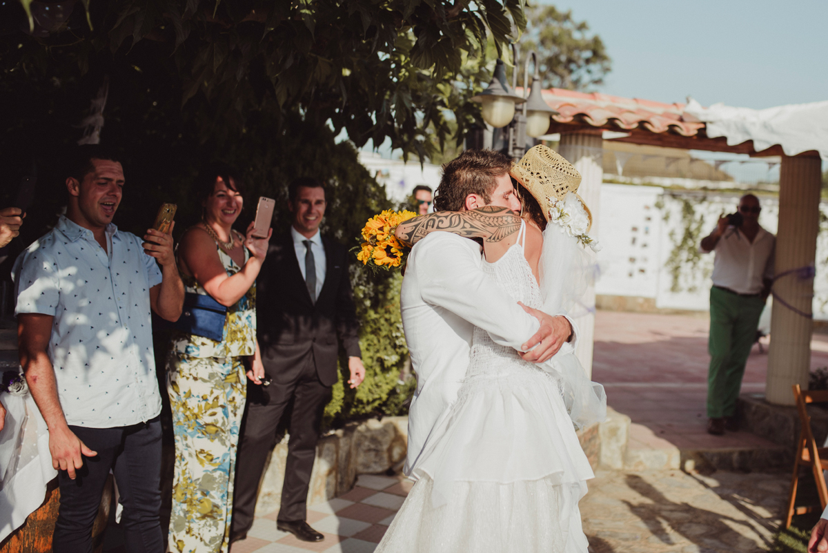 JESÚS Y LAURA, UNA BODA DE ALTURA