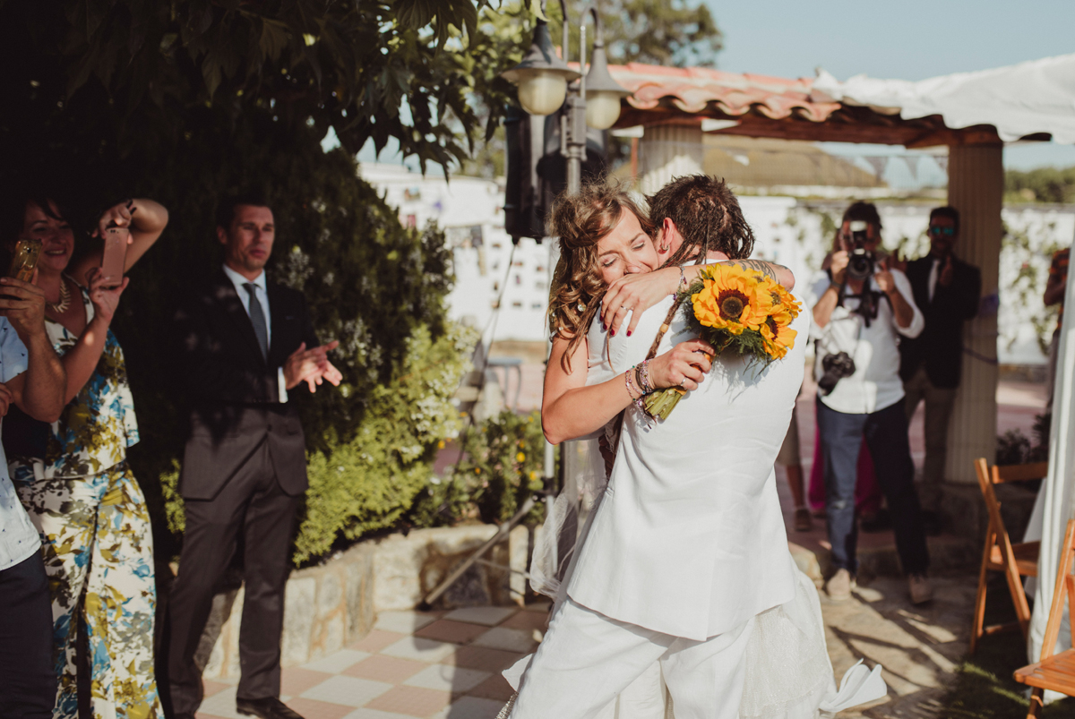 JESÚS Y LAURA, UNA BODA DE ALTURA