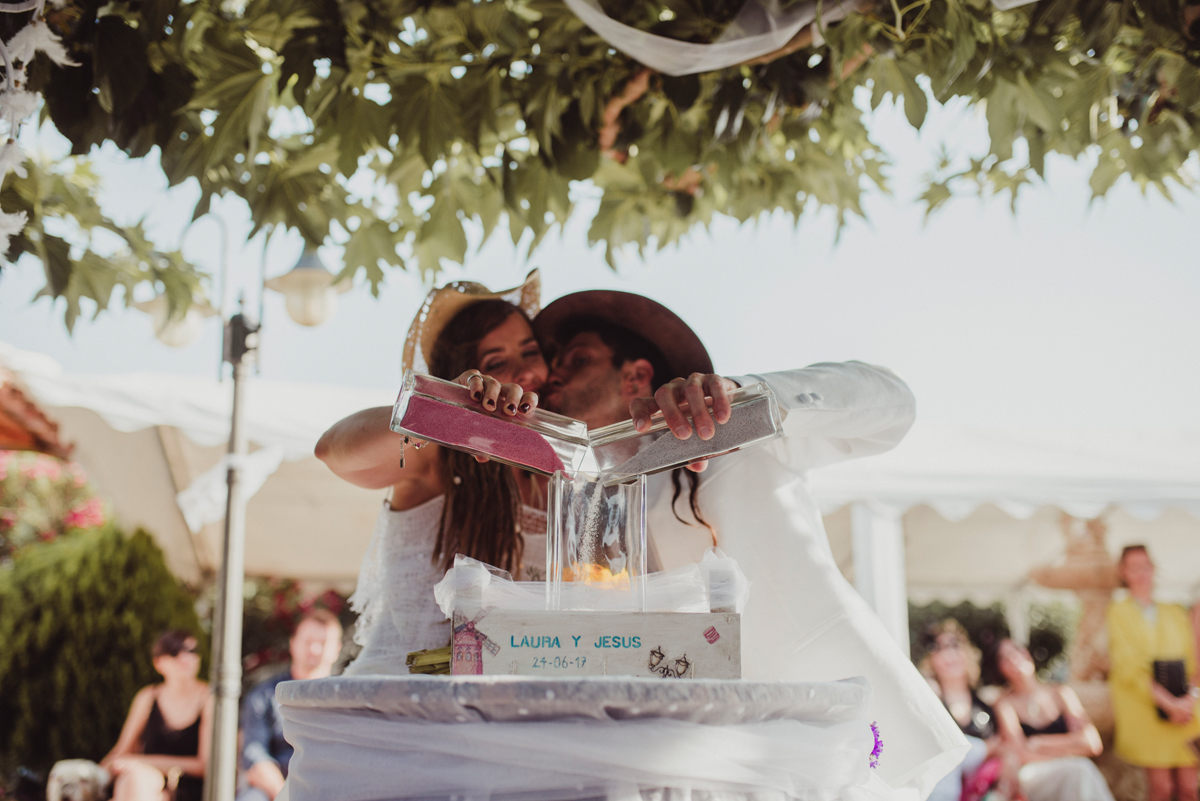 JESÚS Y LAURA, UNA BODA DE ALTURA