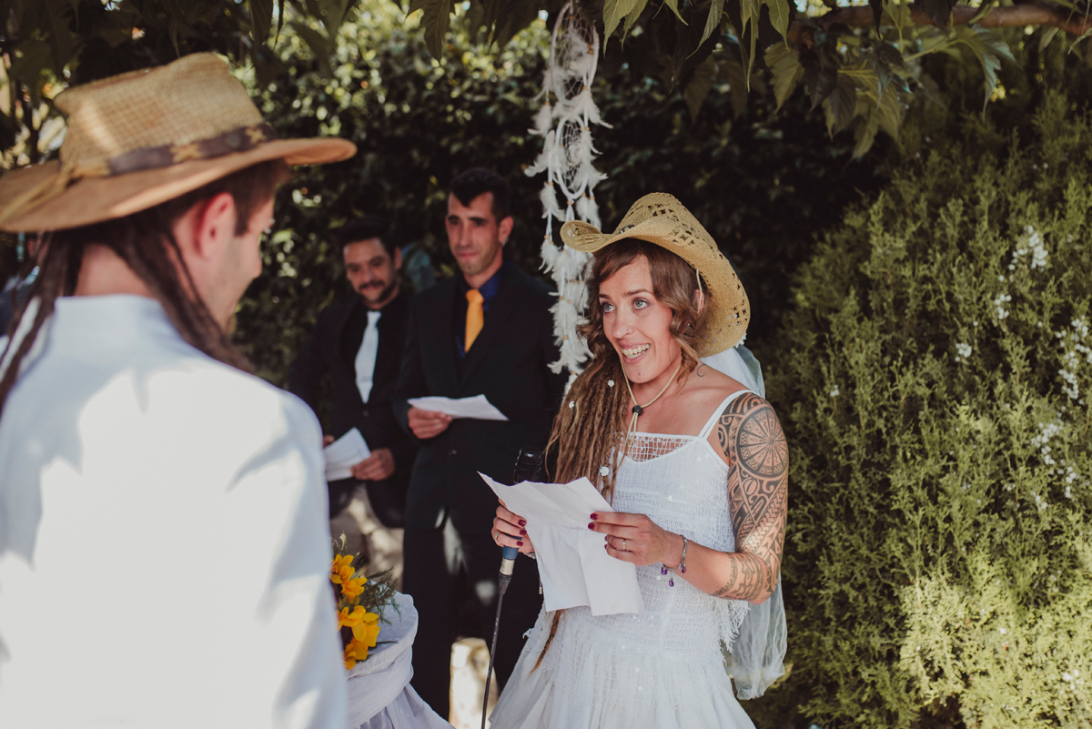 JESÚS Y LAURA, UNA BODA DE ALTURA