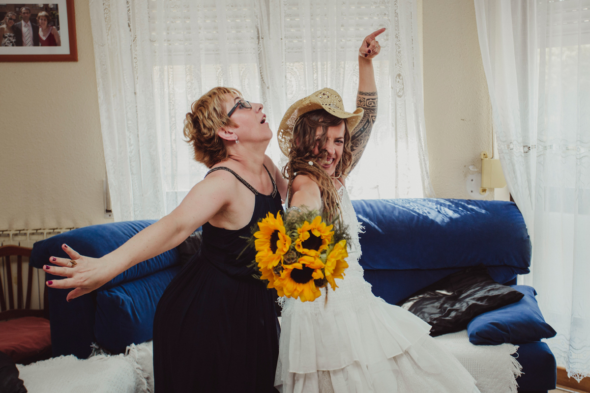 JESÚS Y LAURA, UNA BODA DE ALTURA