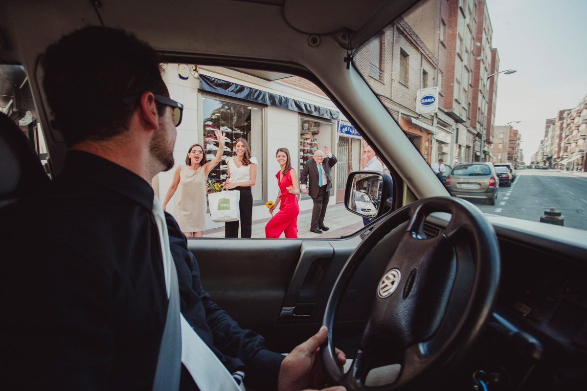 JESÚS Y LAURA, UNA BODA DE ALTURA