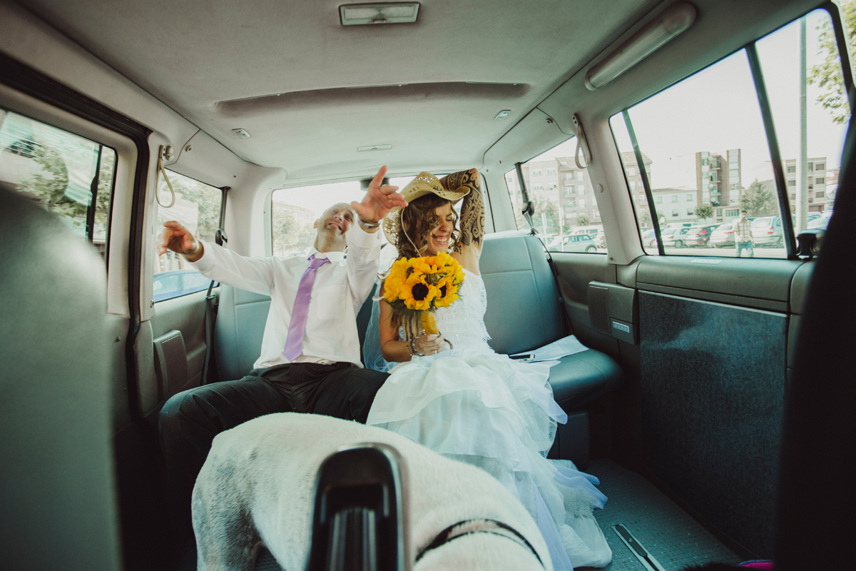 JESÚS Y LAURA, UNA BODA DE ALTURA