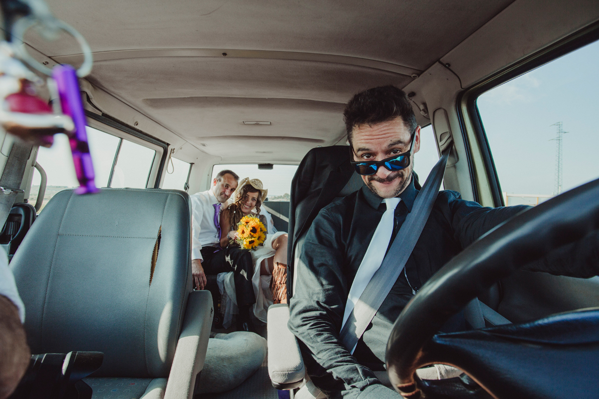 JESÚS Y LAURA, UNA BODA DE ALTURA