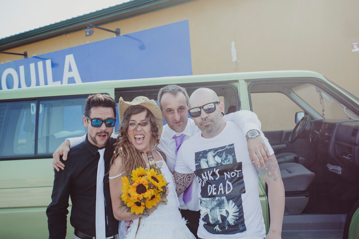 JESÚS Y LAURA, UNA BODA DE ALTURA