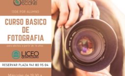 CURSO BÁSICO DE FOTOGRAFÍA